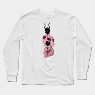 M A S K E D G I R L Long Sleeve T-Shirt